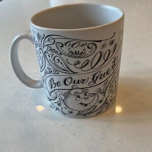 - Disney park’s beauty and the beast Be Our Guest White Mug. So fun! Great…